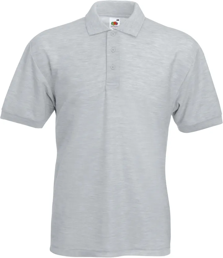 65/35 Men's Polo Shirt (63-402-0) Heather Grey