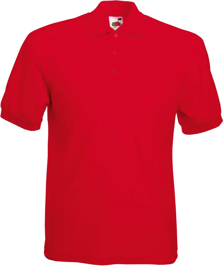 65/35 Men's Polo Shirt (63-402-0) Red