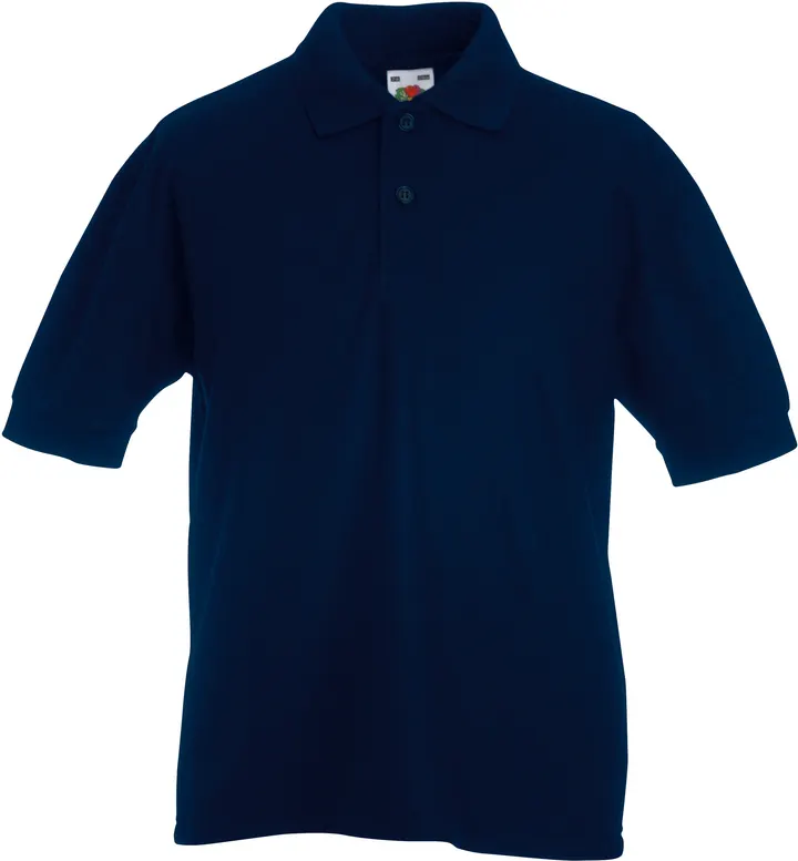 Kinder-Polohemd 65/35 Navy