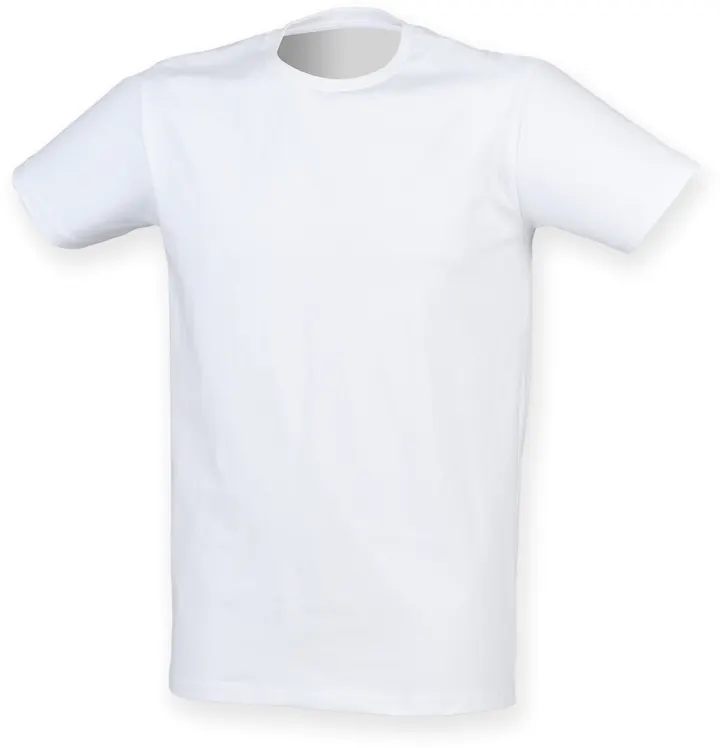 Men's Feel Good Stretch Crew Neck T-Shirt White