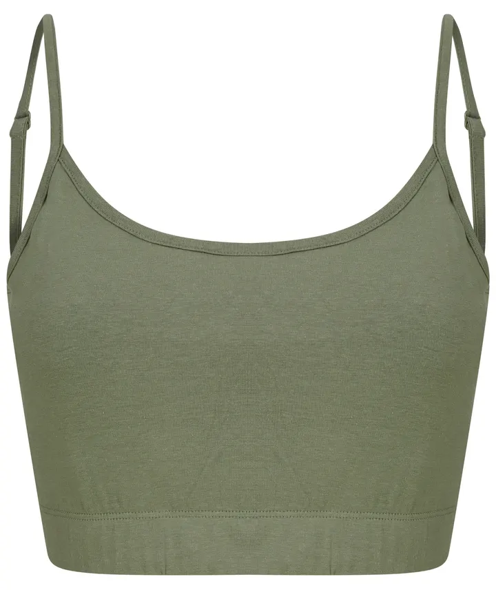 Top court écoresponsable femme Khaki