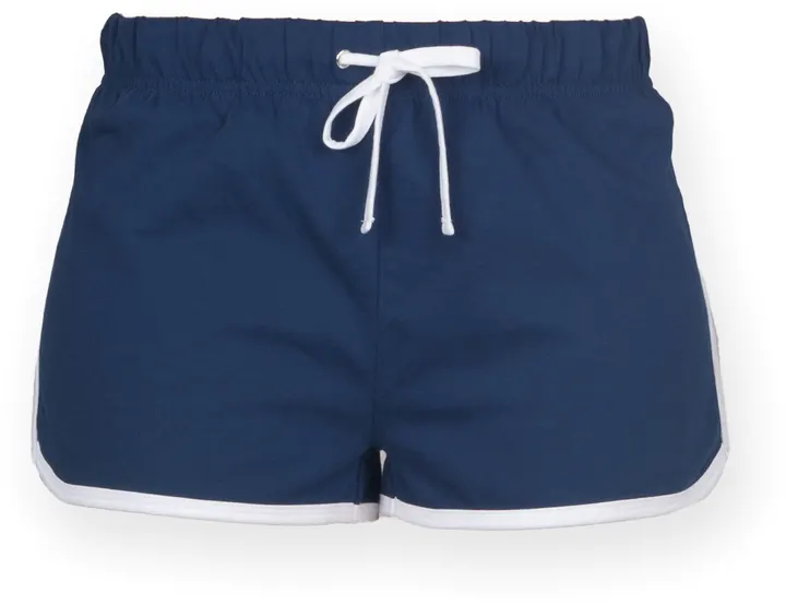 Short enfant Rétro Navy / White