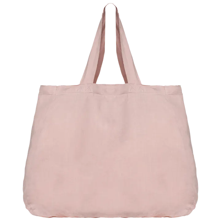 Shoppingtasche aus Leinen Petal Rose
