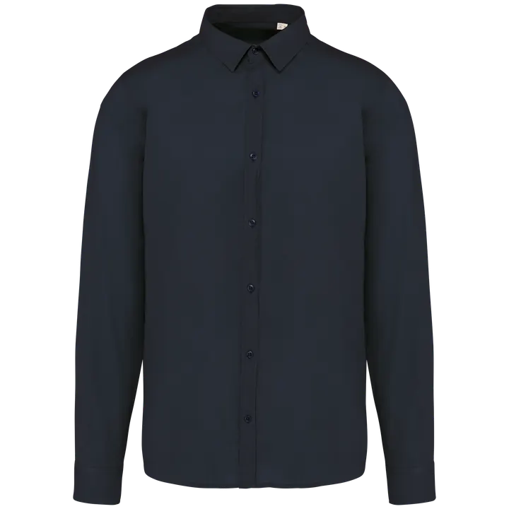 Umweltfreundliches Herrenhemd Navy Blue