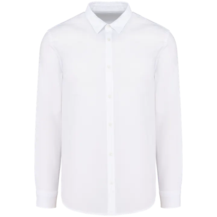 Umweltfreundliches Herrenhemd White