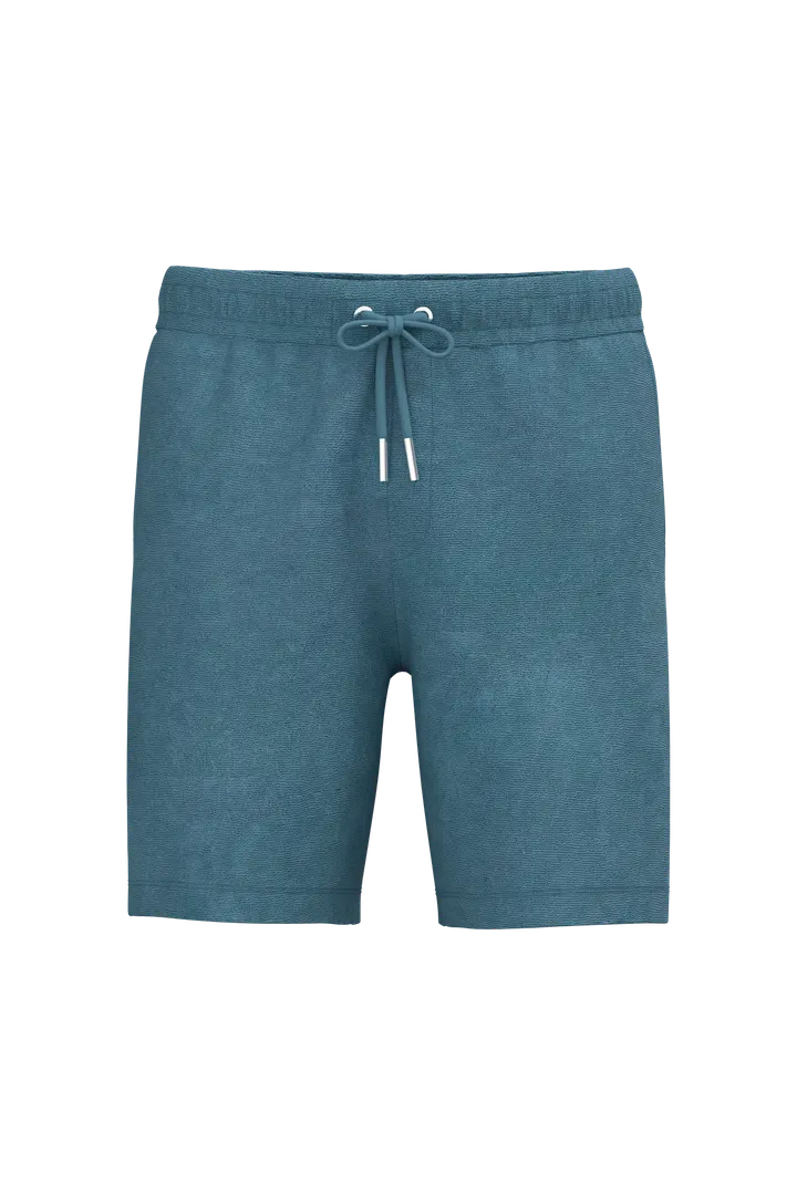Short écoresponsable en éponge homme Cool Blue