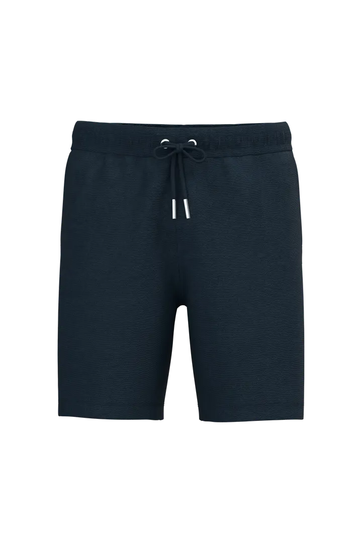 Short écoresponsable en éponge homme Navy Blue