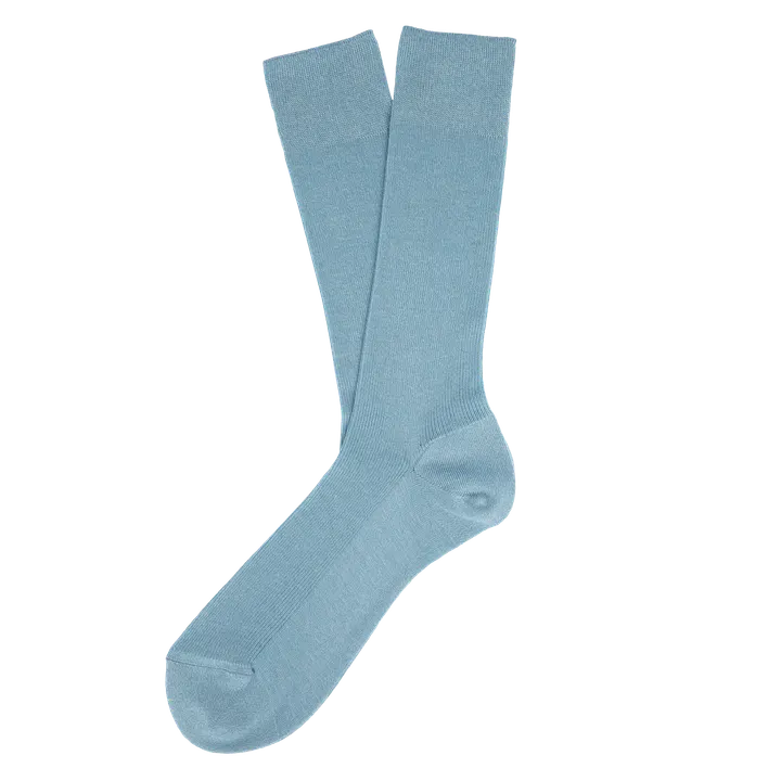 Umweltfreundliche Unisex-Socken Cool Blue Heather