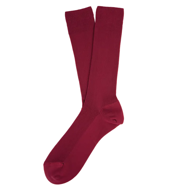 Umweltfreundliche Unisex-Socken Hibiscus Red