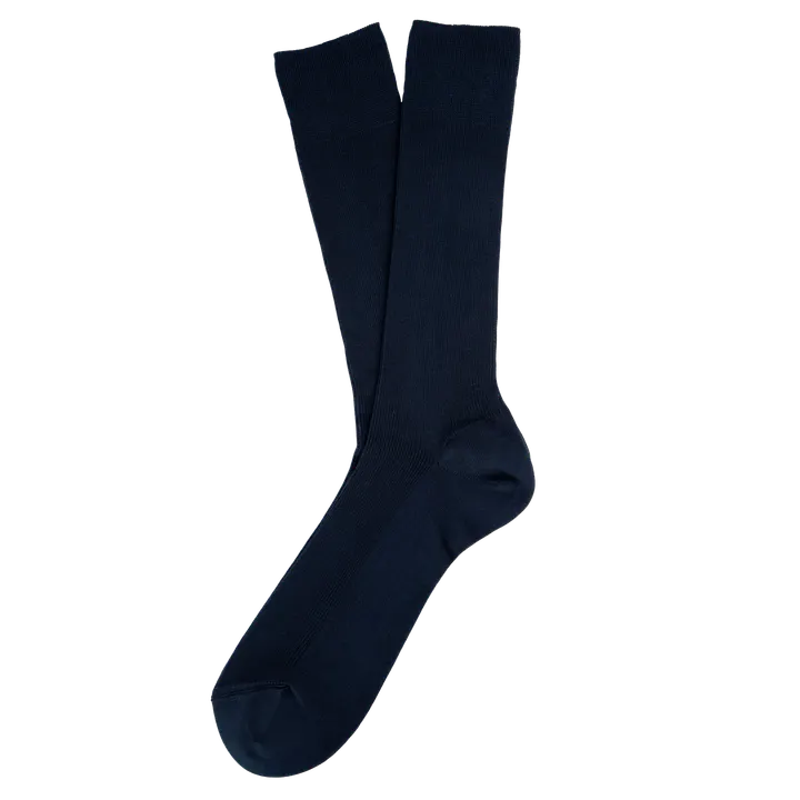 Umweltfreundliche Unisex-Socken Navy Blue