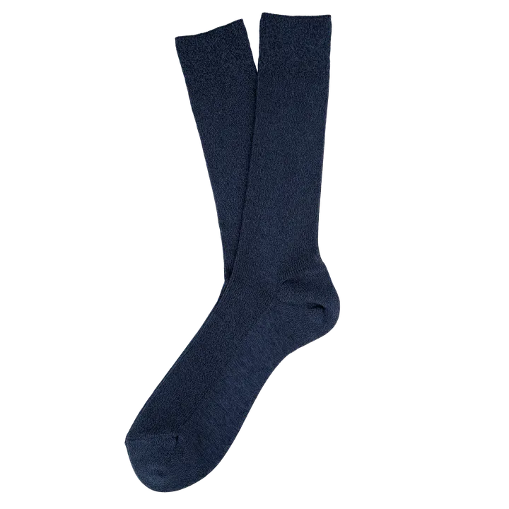Umweltfreundliche Unisex-Socken Navy Blue Heather