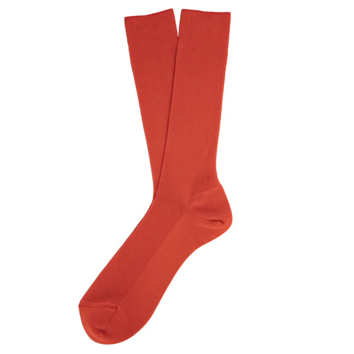 Umweltfreundliche Unisex-Socken Paprika