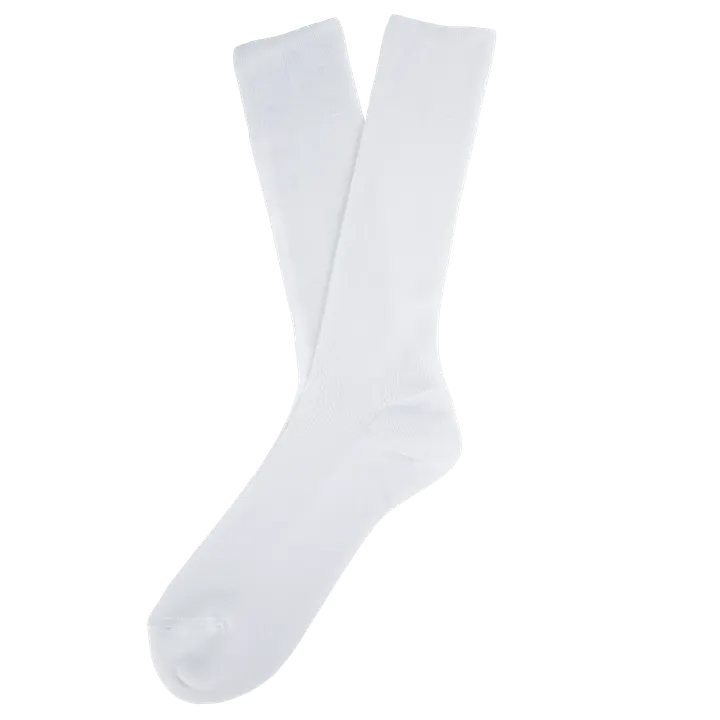 Umweltfreundliche Unisex-Socken White