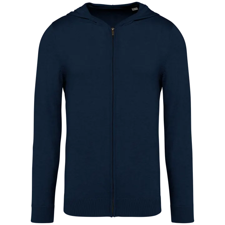 Pull écoresponsable à capuche en lyocell homme Navy Blue