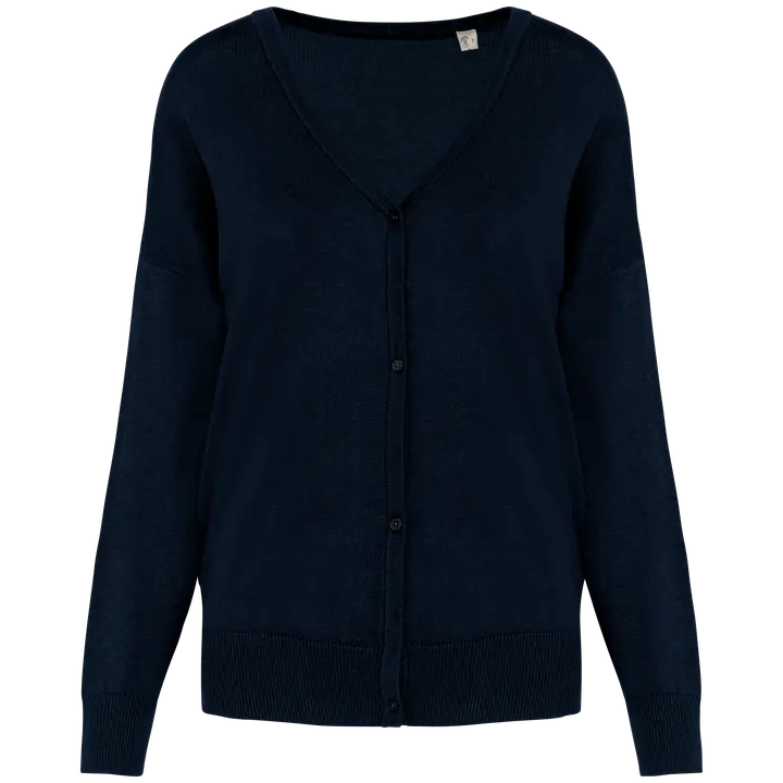 Cardigan écoresponsable en lyocell femme Navy Blue