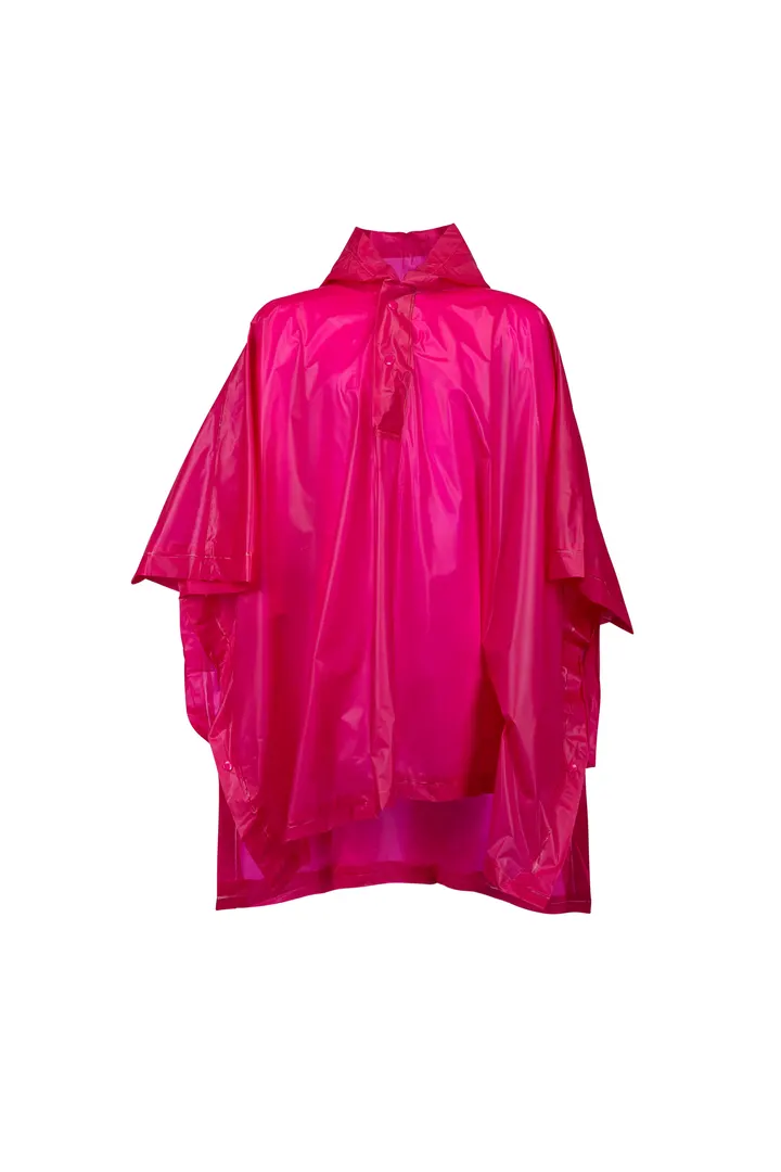 Poncho enfant FUSHIA