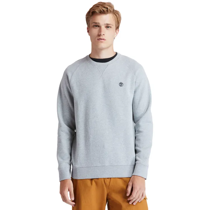 Sweat shirt col rond Exeter River Medium Grey Heather