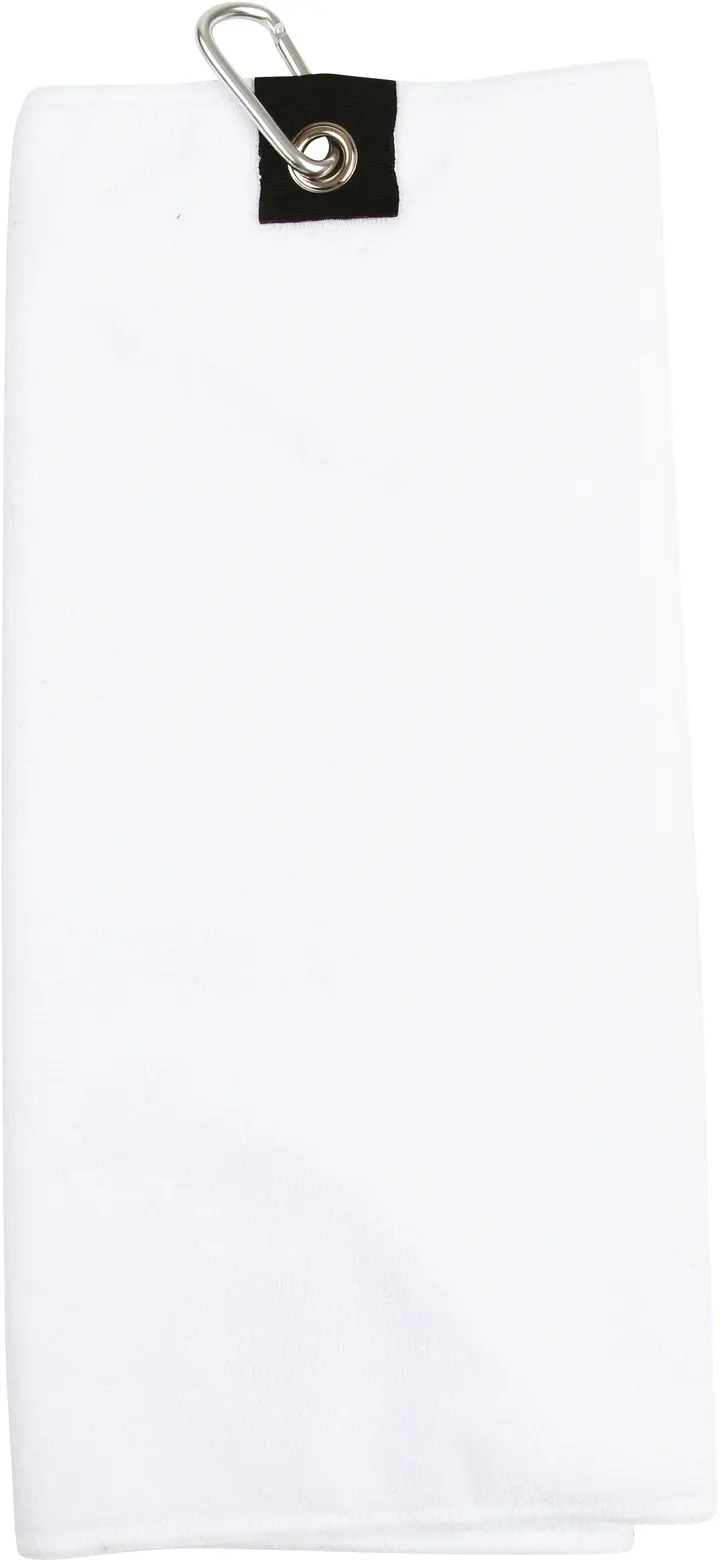 Mikrofaser-Golfhandtuch White