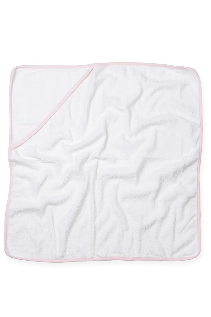Sortie de bain bébé White / Pale Pink