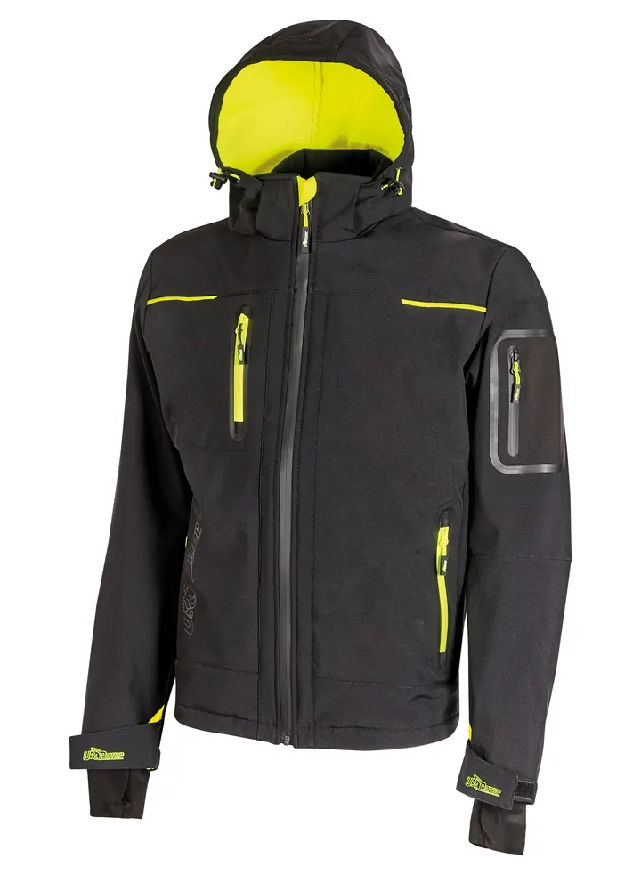 Softshell-Jacke Space Black Carbon