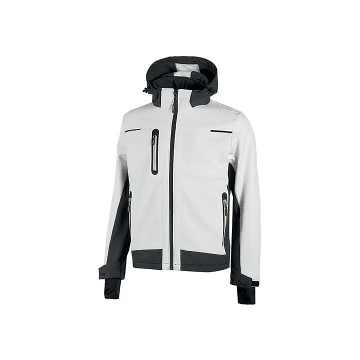 Softshell-Jacke Space White