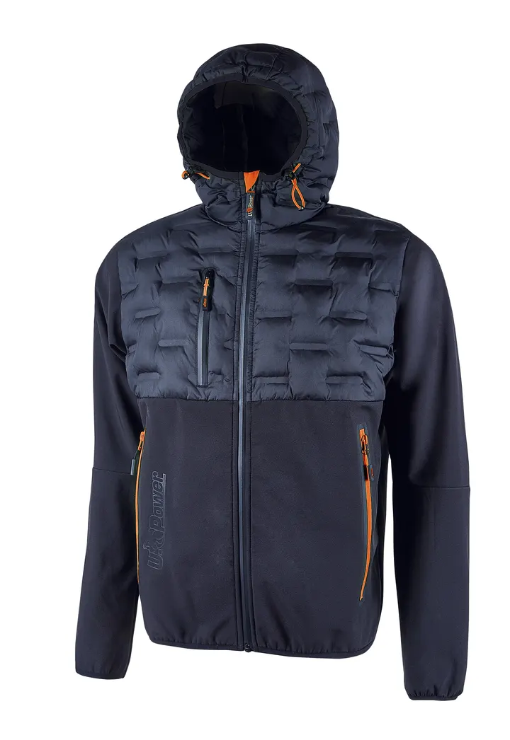 Mann Hybrid-Jacke Spock Deep Blue