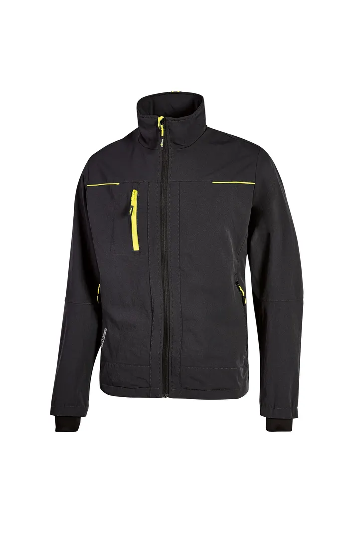 Mann jacke Pluton Black Carbon