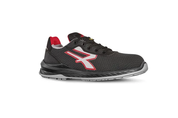 Lisbona Sicherheitsstiefel Black / Grey / Red
