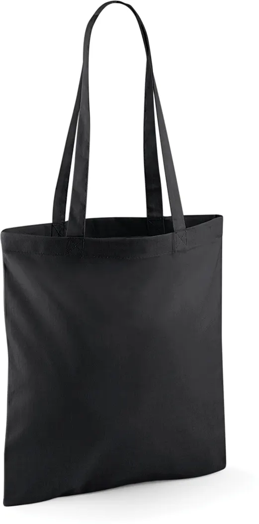 Sac shopping à anses longues Black