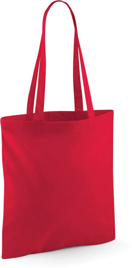 Sac shopping à anses longues Classic Red
