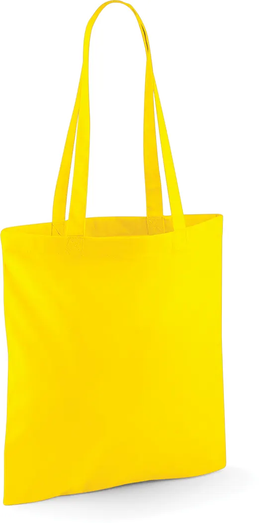 Sac shopping à anses longues Yellow