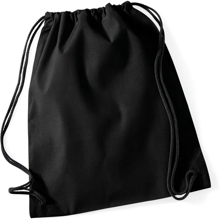 Cotton Gymsac Black / Black