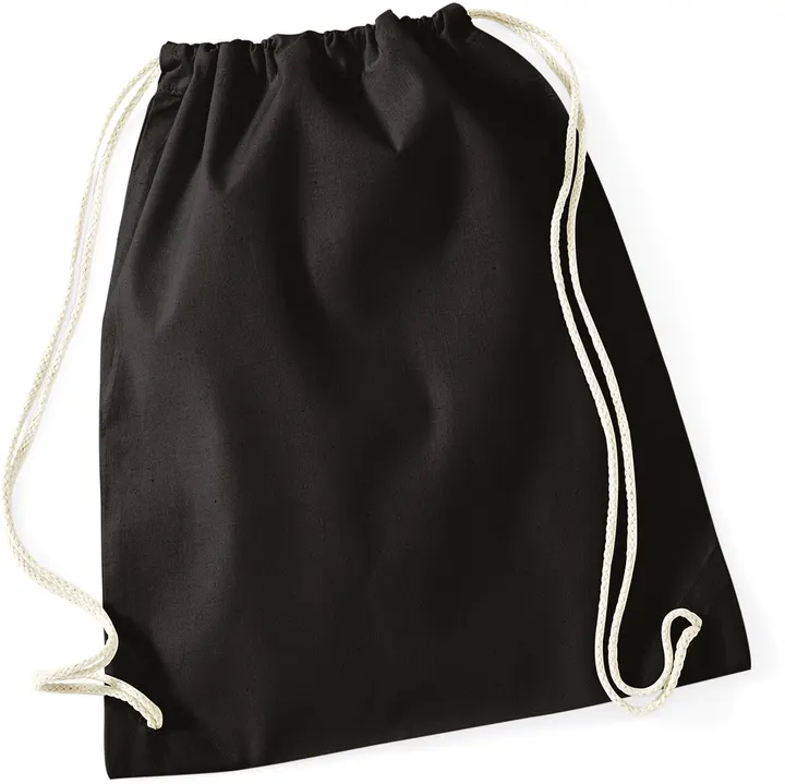 Cotton Gymsac Black