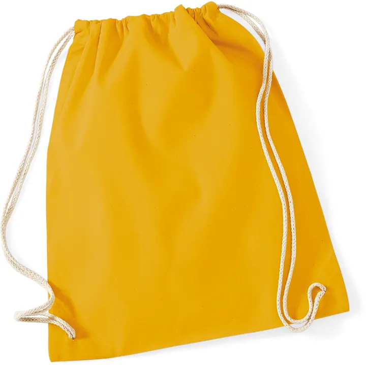 Cotton Gymsac Mustard
