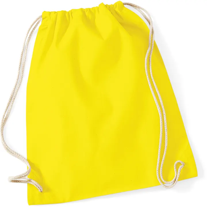 Cotton Gymsac Yellow