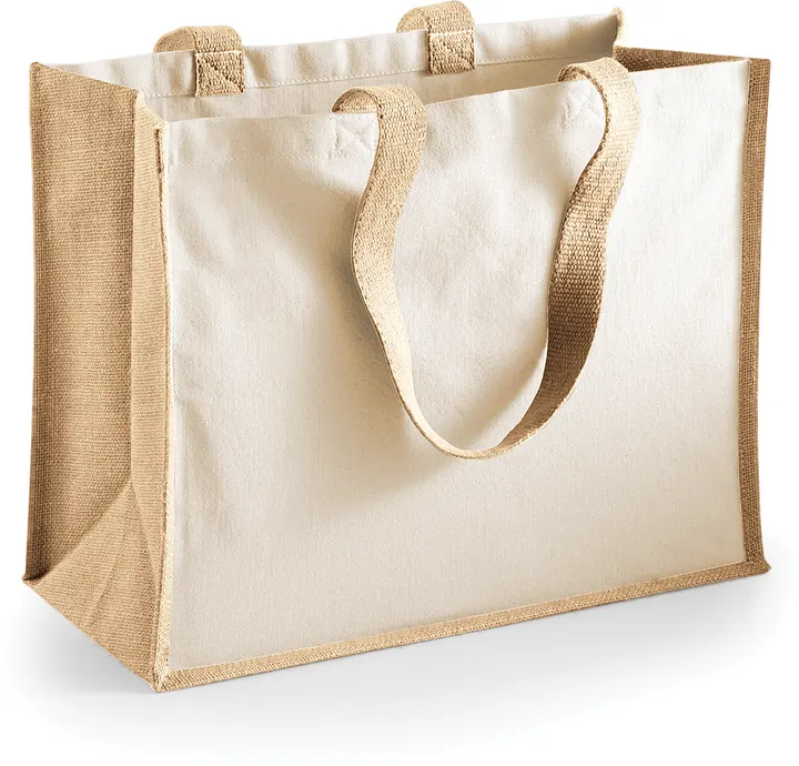 Sac cabas classique en jute Natural