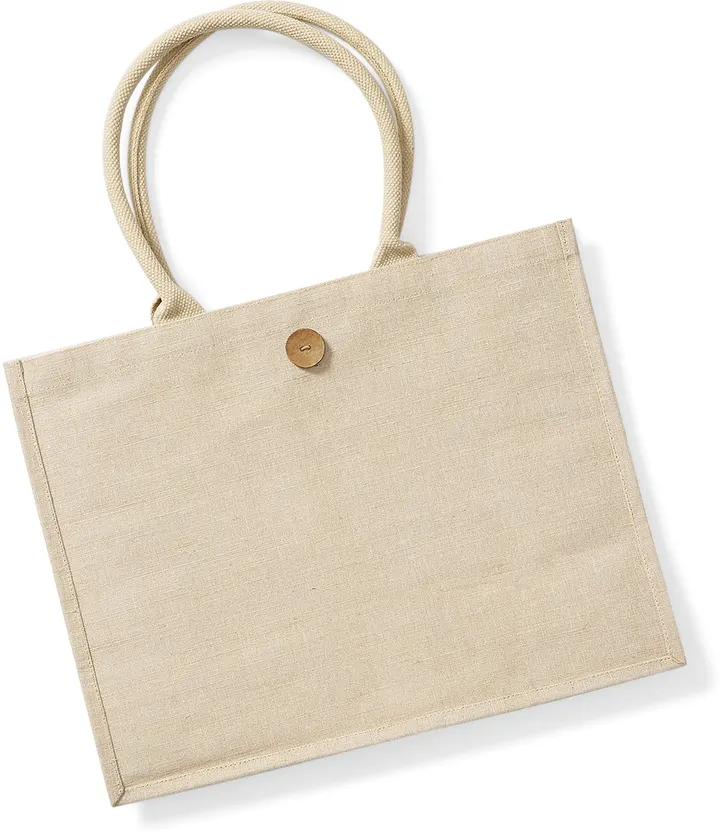 Baumwoll-Jute Shopper Natural