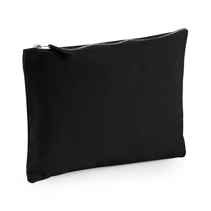 Pochette en toile de coton Black
