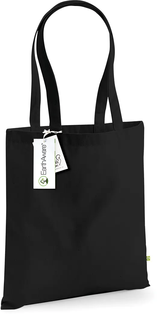 Sac coton bio Earthaware® Black