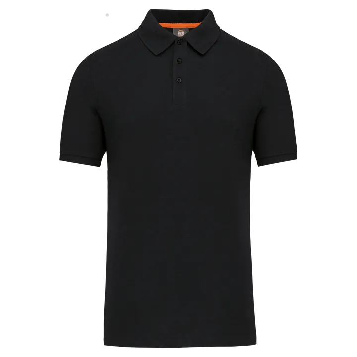 Umweltfreundliches Herren-Polohemd Black