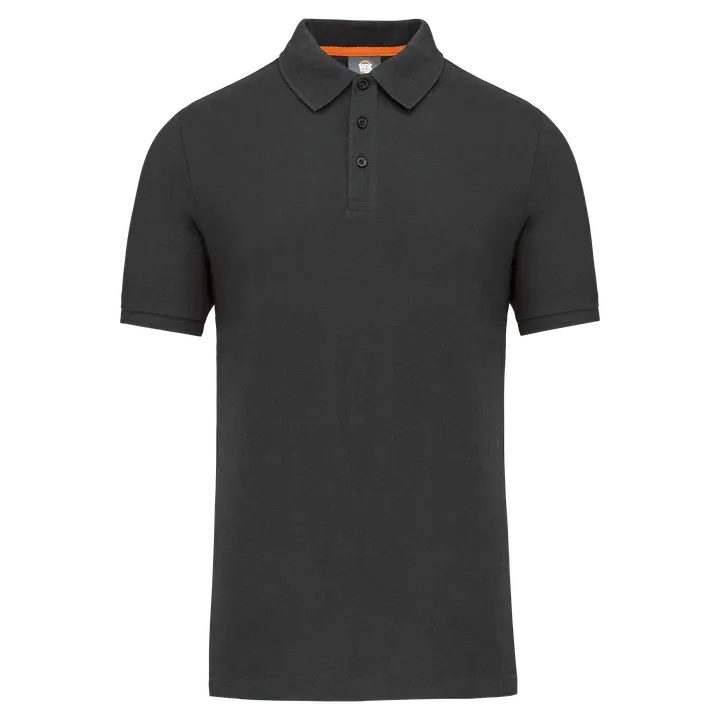 Umweltfreundliches Herren-Polohemd Dark Grey