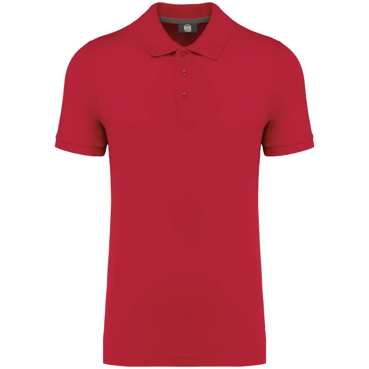 Umweltfreundliches Herren-Polohemd Red