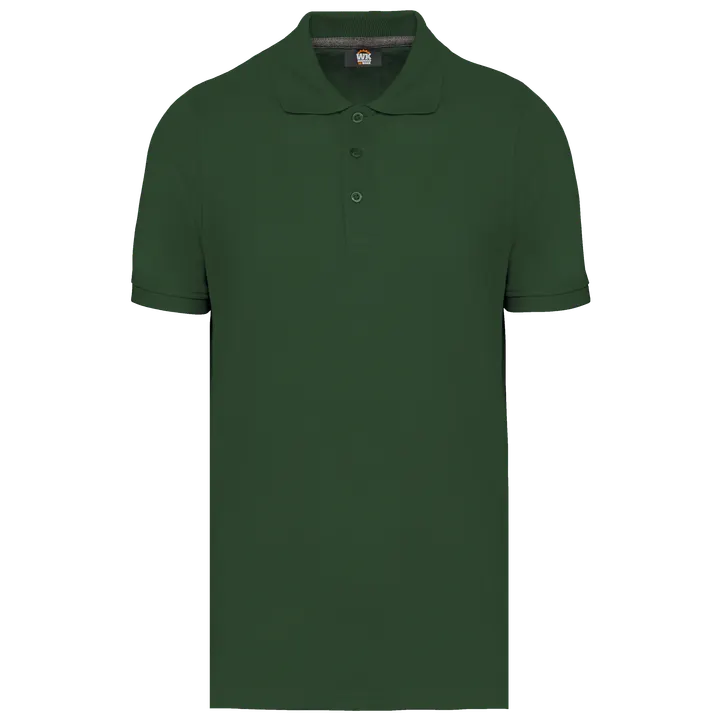 Kurzarm-Polohemd Forest Green