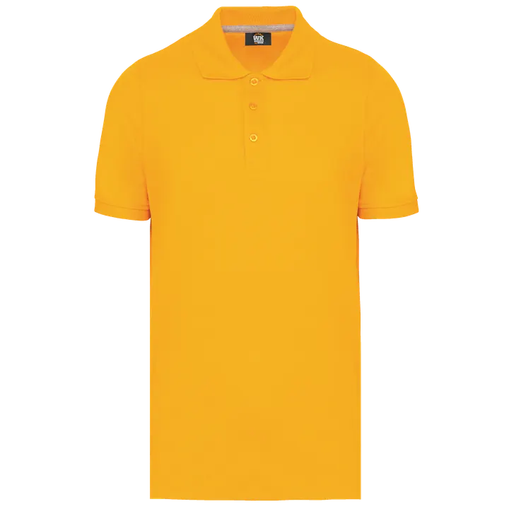Kurzarm-Polohemd Yellow