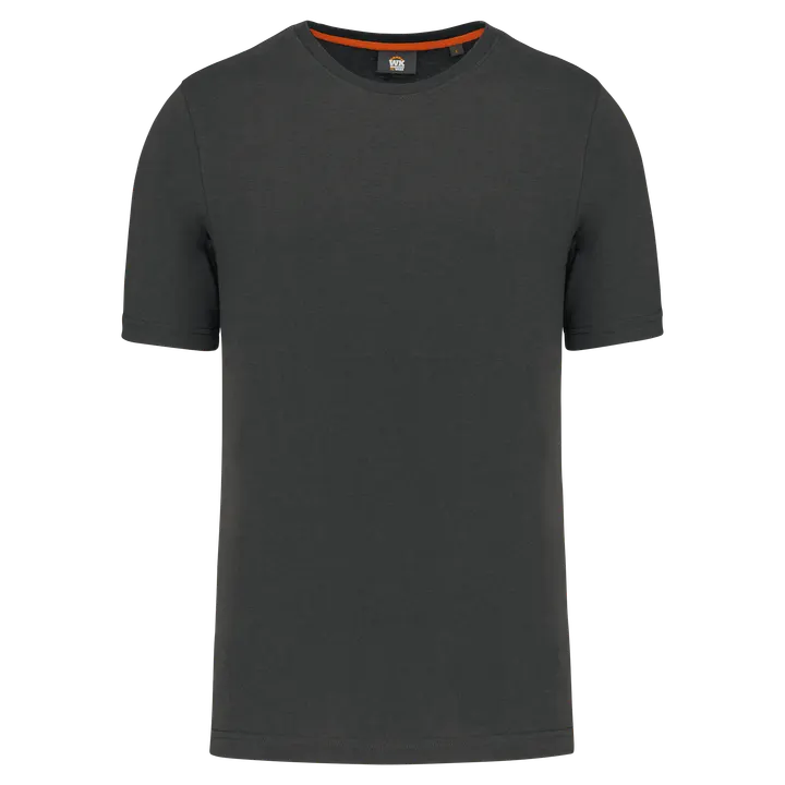 Umweltfreundliches workwear Herren-T-Shirt mit Rundhalsausschnitt Dark Grey
