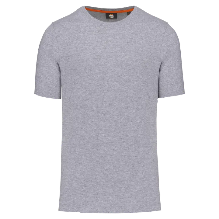 Umweltfreundliches workwear Herren-T-Shirt mit Rundhalsausschnitt Oxford Grey