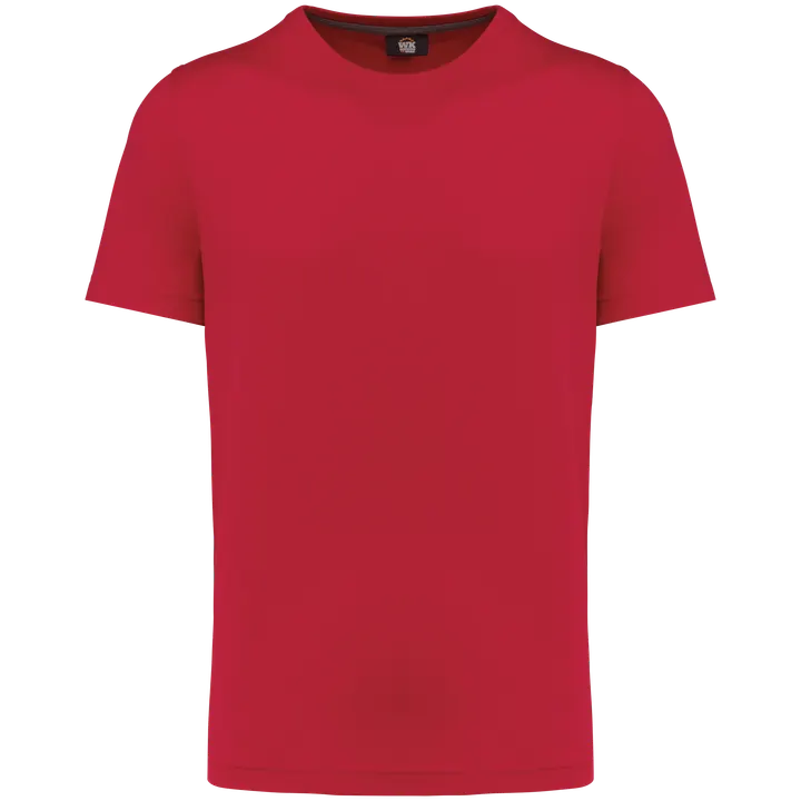 Umweltfreundliches workwear Herren-T-Shirt mit Rundhalsausschnitt Red