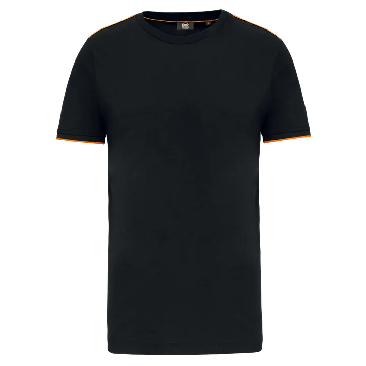 Kurzarm-T-Shirt Day To Day Black / Orange