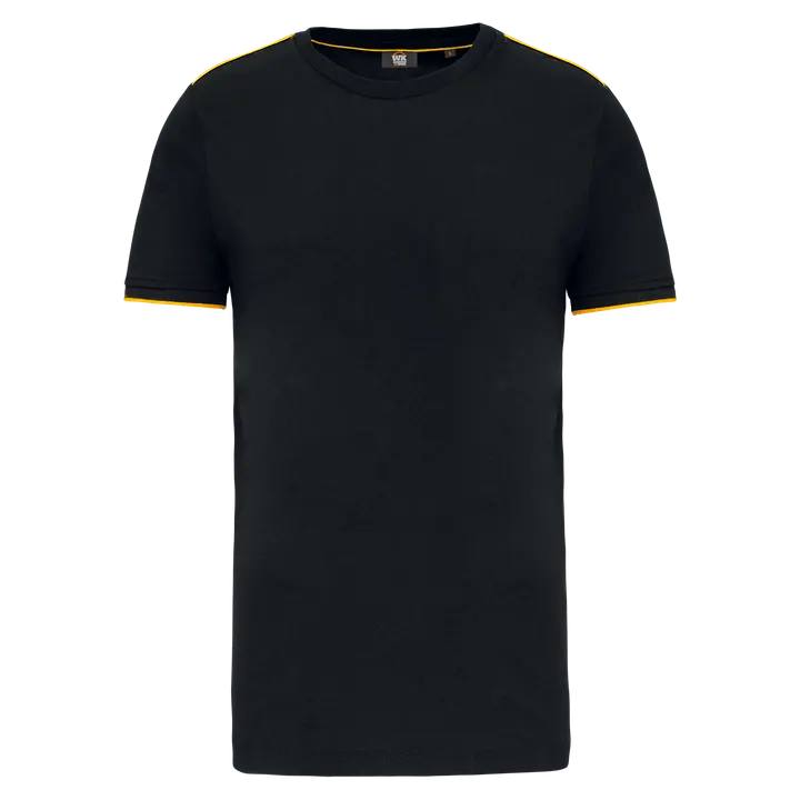 Kurzarm-T-Shirt Day To Day Black / Yellow