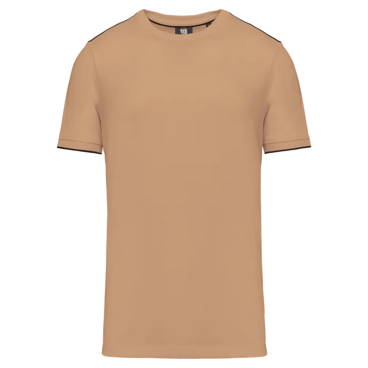 Kurzarm-T-Shirt Day To Day Camel / Black